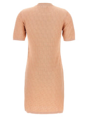 Fendi Multicolor Cotton Short Dress