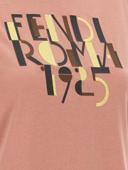 Fendi Multicolor Cotton T-Shirt