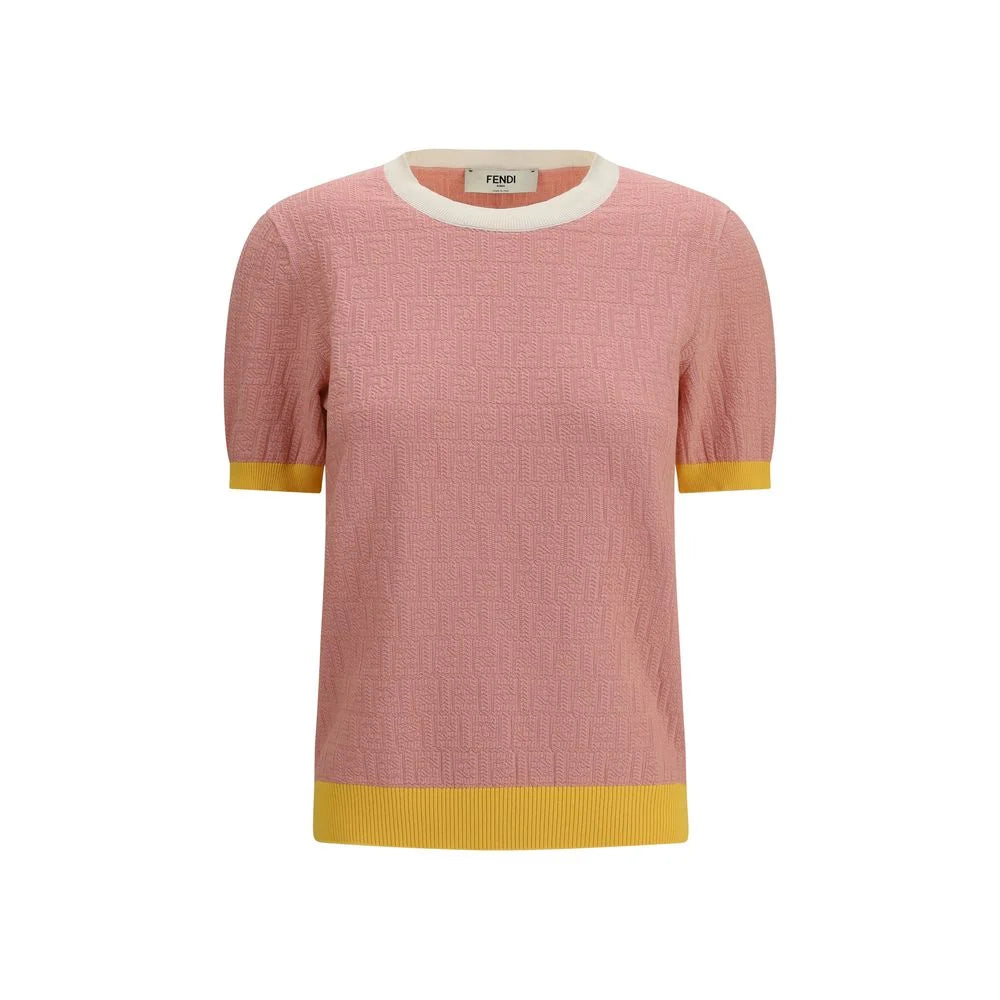 Fendi Multicolor Cotton Top