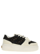 Fendi Multicolor Polyamide Chunky Sneakers - EU38/US8