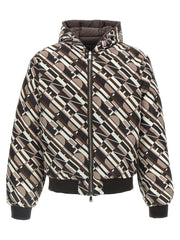 Fendi Multicolor Polyester Shell Jacket - IT52 | XL