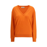 Fendi Orange Cashmere Sweatshirt - IT40 | M