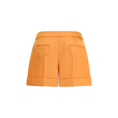 Fendi Orange Fleece Wool Bermuda Shorts - IT40 | M