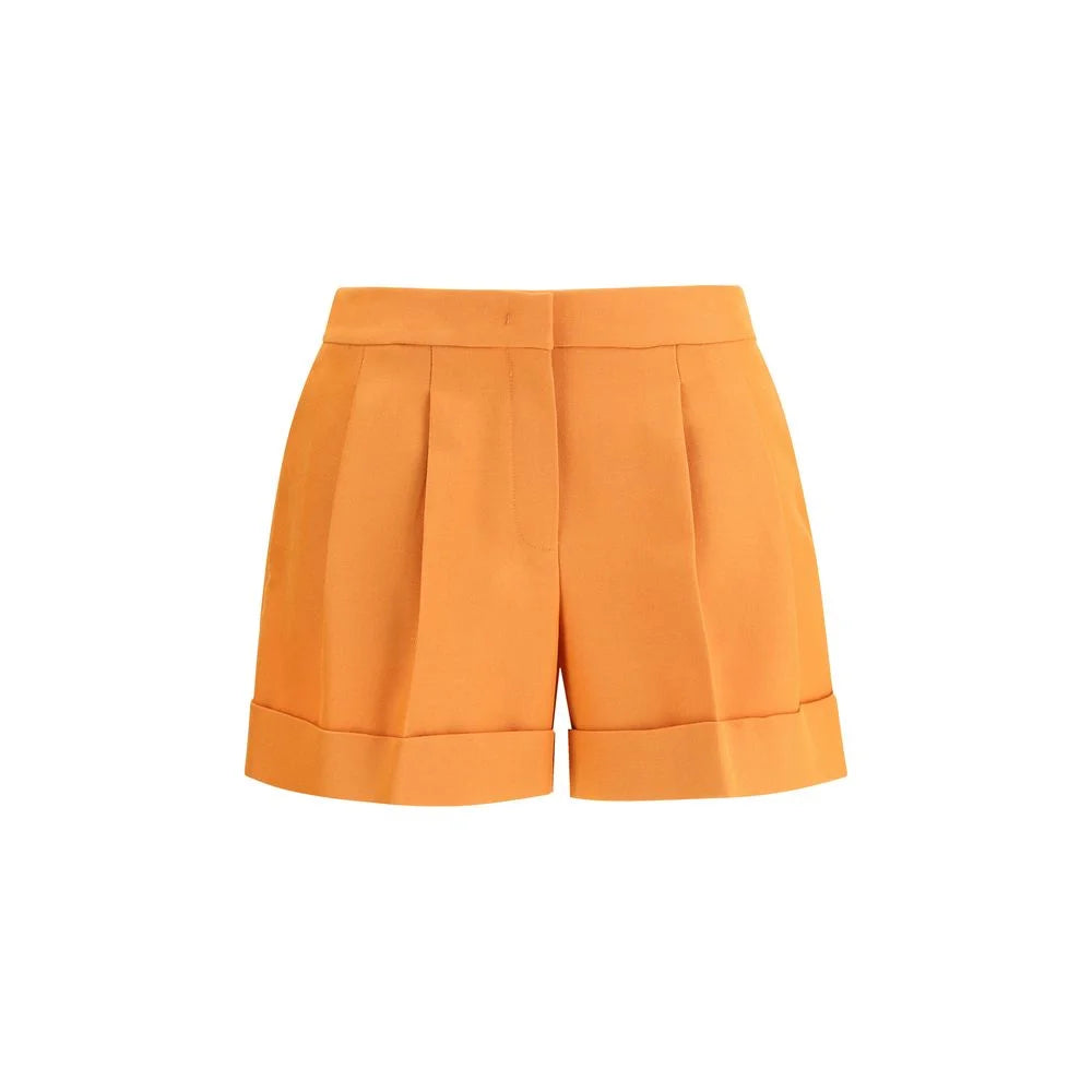 Fendi Orange Fleece Wool Bermuda Shorts - IT40 | M