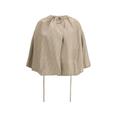Fendi Oversize chambray Jacket - Capes