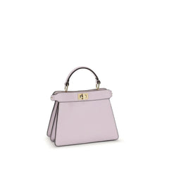 Fendi Purple Calf Leather Bos Taurus Shoulder Bag