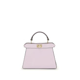 Fendi Purple Calf Leather Bos Taurus Shoulder Bag