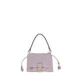 Fendi Purple Calf Leather Bos Taurus Shoulder Bag