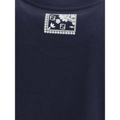 Fendi T-Shirt with bandana print pocket - S