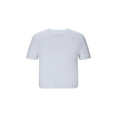 Fendi White Cotton T-Shirt