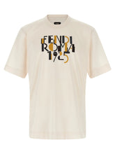 Fendi White Cotton T-Shirt