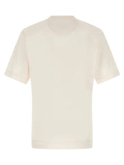Fendi White Cotton T-Shirt