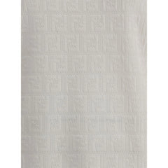 Fendi White Viscose T-Shirt - IT44 | L