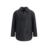 Fendi Wool felt double-breasted Caban Coat - Overcoats