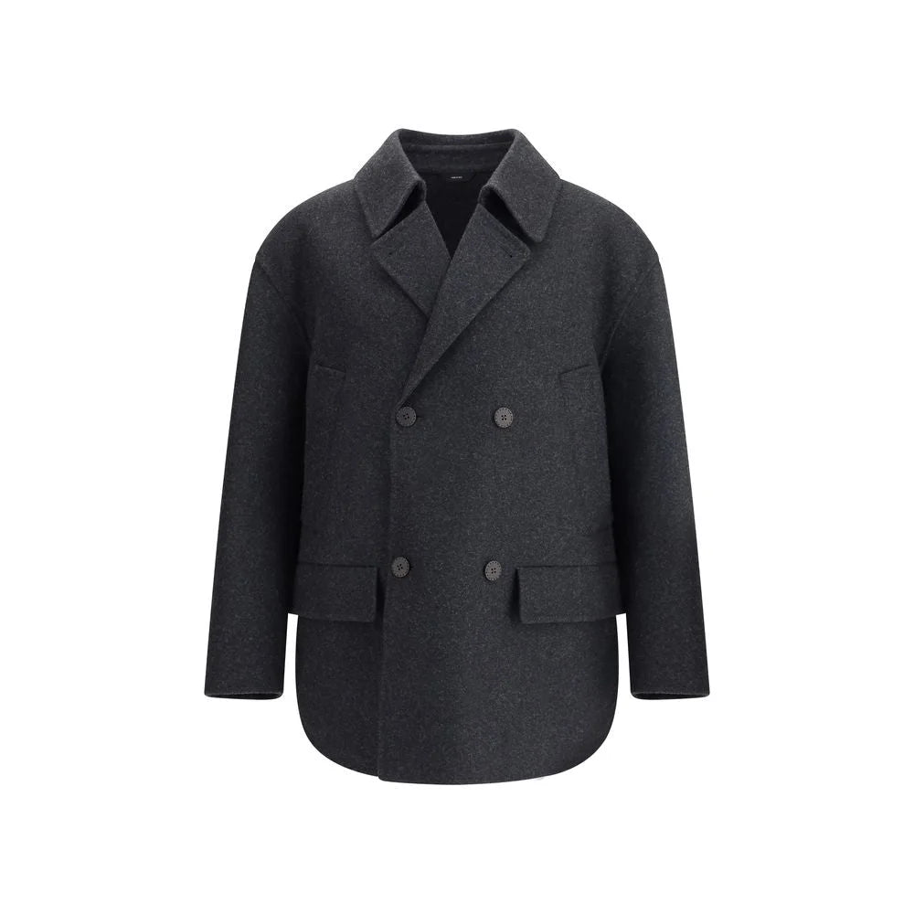 Fendi Wool felt double-breasted Caban Coat - S
