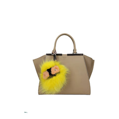 Fendi Yellow Fur Keychains - Keychains