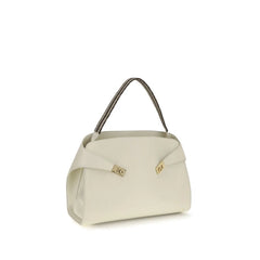 Bolsa de ombro Ferragamo Bege em couro de bezerro Bos Taurus