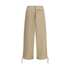 Beige kalhoty z bavlny Ferragamo