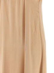 Ferragamo Beige Viscose Long Dress