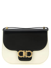 Ferragamo Bicolor Calfskin Crossbody Bag