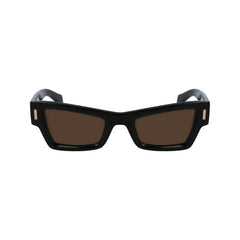 Ferragamo Black Acetate Sunglasses