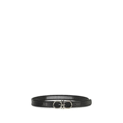 Ceinture Ferragamo noir en cuir de veau Bos Taurus classique