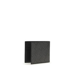 Ferragamo Black Calf Leather Bos Taurus Wallet