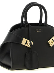 Ferragamo Black Calfskin Handbag