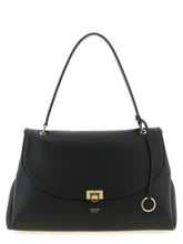 Ferragamo Black Calfskin Shoulder Bag