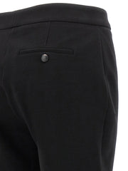 Ferragamo Black Elastane Skinny Pants