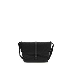 Ferragamo Black Nylon Handbag