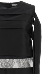 Ferragamo Black Silk Short Dress - IT40