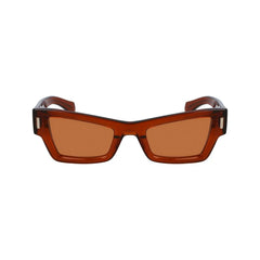 Ferragamo Brown Acetate Sunglasses