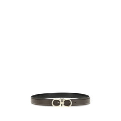 Ceinture Ferragamo marron en cuir de veau Bos Taurus classique