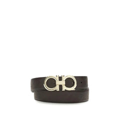 Ferragamo Ruskea Nahkavyö Bos Taurus - 95 cm / 38 tuumaa