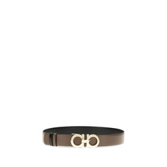Ceinture Ferragamo marron en cuir de veau Bos Taurus classique