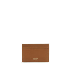 Ferragamo Brown Calf Leather Bos Taurus Wallet