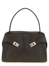 Ferragamo Brown Calfskin Shoulder Bag