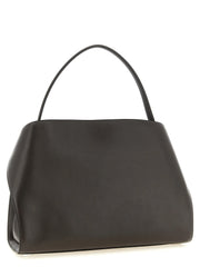 Ferragamo Brown Calfskin Shoulder Bag
