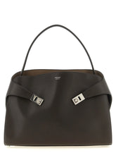 Ferragamo Brown Calfskin Shoulder Bag