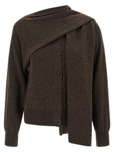 Ferragamo Brown Cashmere Cardigan - M