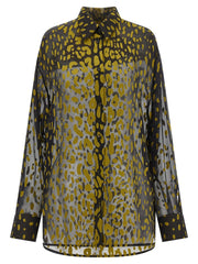 Ferragamo Brown Silk Blouse