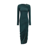 Ferragamo Draped midi Dress - IT40 | M