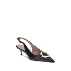 Ferragamo Gancini Slingback Pumps - Heels