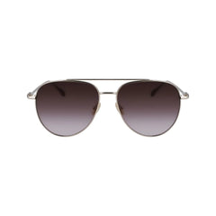 Ferragamo Gold Metal Sunglasses