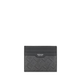 Ferragamo Gray Calf Leather Bos Taurus Wallet
