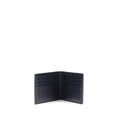 Ferragamo Gray Calf Leather Bos Taurus Wallet
