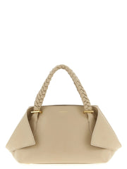 Ferragamo Gray Calfskin Handbag