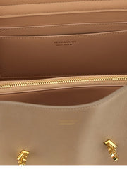Ferragamo Multicolor Calfskin Shoulder Bag