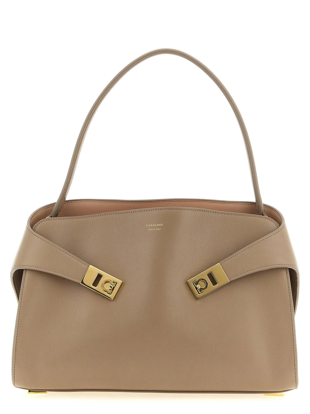 Ferragamo Multicolor Calfskin Shoulder Bag